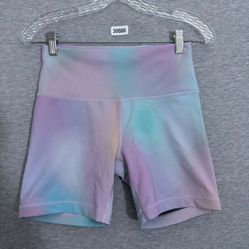 Lululemon Women’s Size 8 Pride LGB Wunder Train High Rise Shorts 6" Inseam